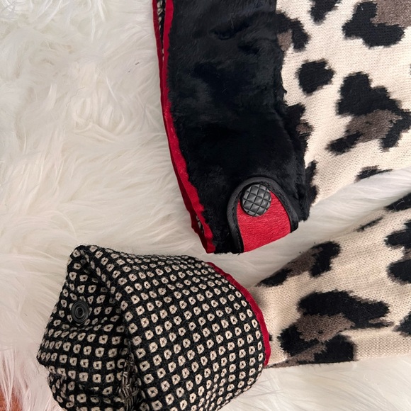 Rare Real fur Tricot chic sweater jacket - Picture 5 of 10